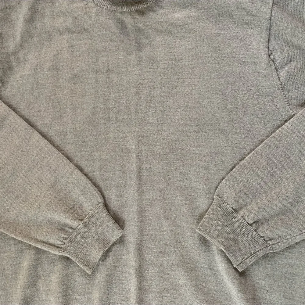 Vintage Alfani Italian Made Wool Knit Pullover Turtleneck Sweater Medium